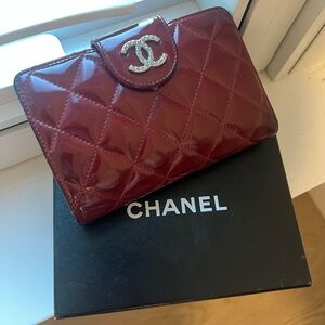 Chanel flap wallet
